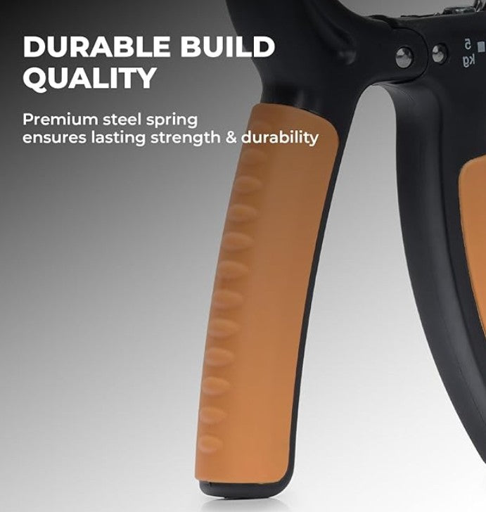 Bodyband Hand Grip Workout Strengthener, Adjustable Hand Gripper for Men & Women for Gym Workout Hand Exercise Equipment to Use in Home for Forearm Exercise, Finger Power Gripper