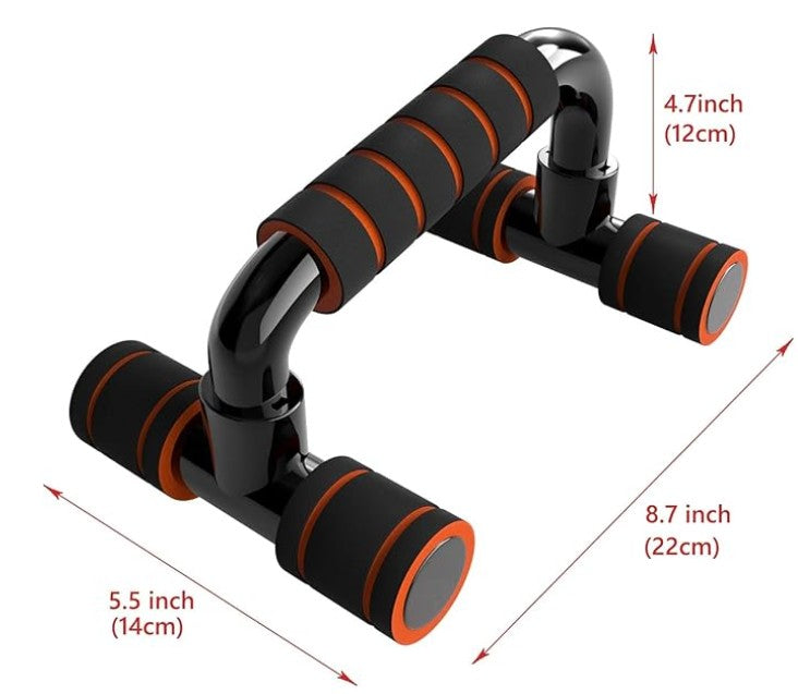 Push Up Bar for Home Workout: Enhance Your Chest & Arm Strength [Capacity:120 KG] | Push up Stand for Home Gym with Non-Slip & Comfortable Grip | Home Gym Eqipement for Men & Women